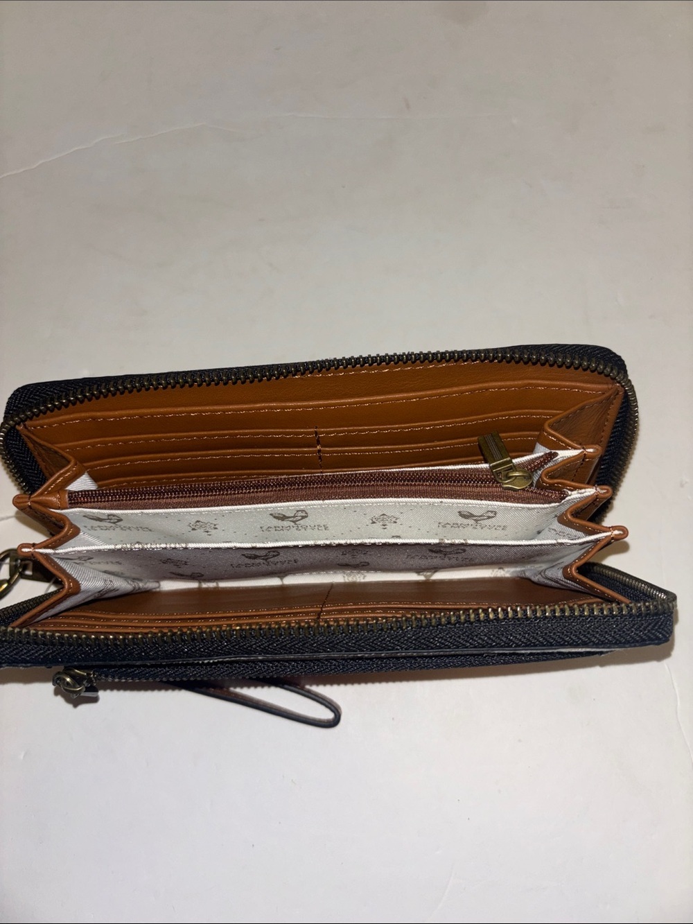 FARM HOUSE IS MY STYLE MULTICOLORED CANVAS FLORAL DESIGN
FULL ZIP CLOSURE WALLET - Picture 7 of 14